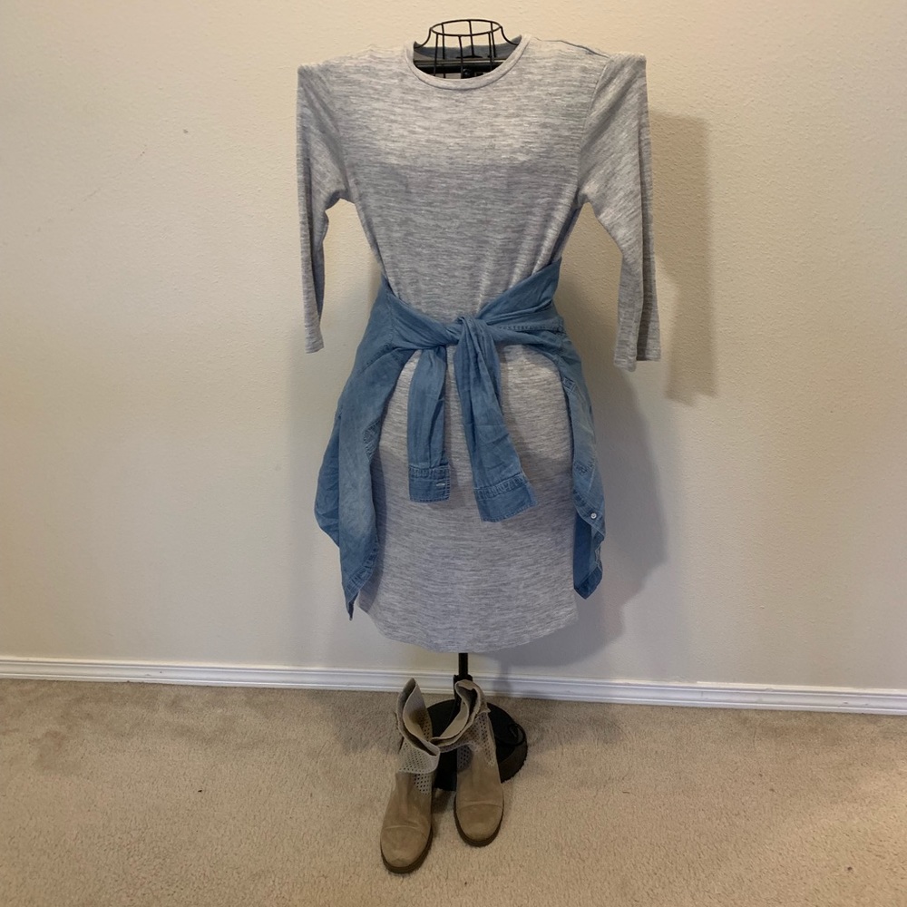 Knee length t-shirt tress